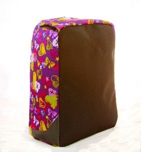 Mochila Anti Furto Roubo Costas CRUSH Borboletas
